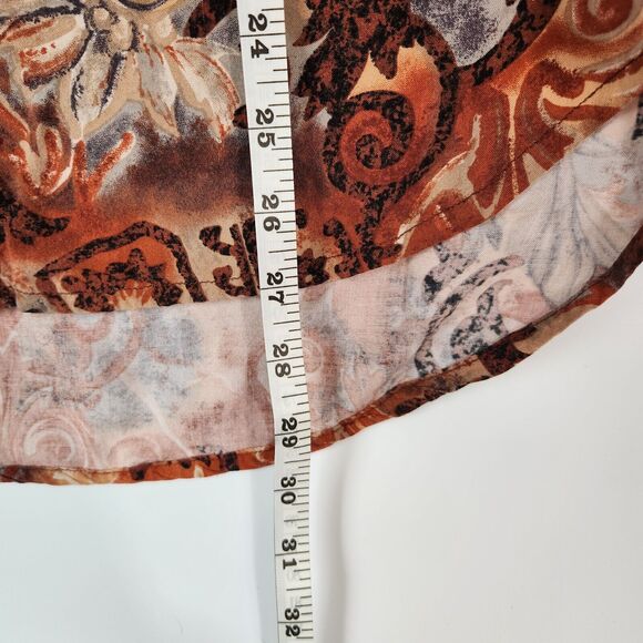 VTG Guess Shirt Mens S Georges Marciano Luxury All Over Print Button Down Resort - Picture 16 of 16